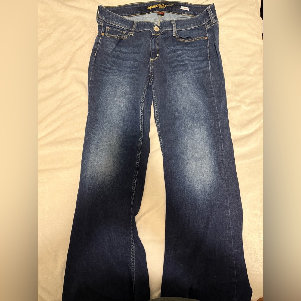 Arizona Jean Company Dark Blue Bootcut Jeans